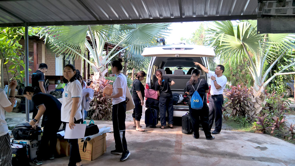 นักเรียนทุนเศรษฐกิจพอเพียง วันที่ 6