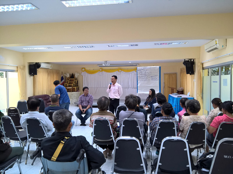 เข้าร่วมประชุมกลุ่มเกษตรอินทรีย์แบบมีส่วนร่วม (PGS) จังหวัดฉะเชิงเทรา