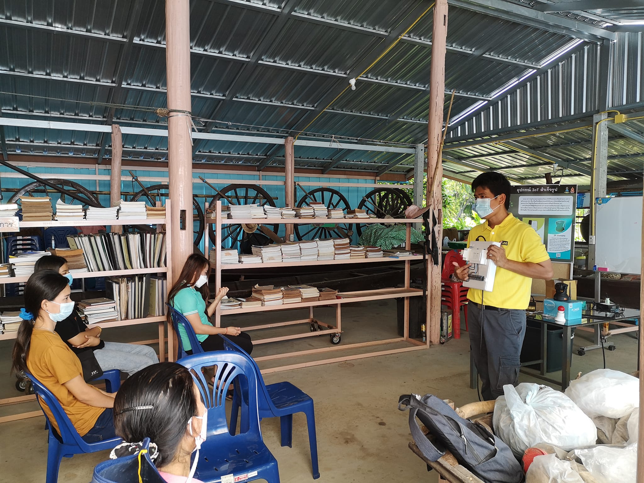วิทยากรระบบ Smart Farm วันที่ 1